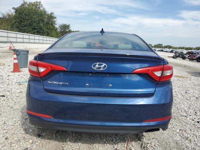 5NPE24AF2GH352715 - 2016 HYUNDAI SONATA SE BLUE photo 6