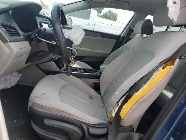 5NPE24AF2GH352715 - 2016 HYUNDAI SONATA SE BLUE photo 7