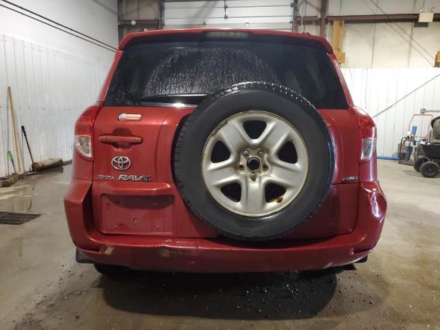 JTMBD33V565014770 - 2006 TOYOTA RAV4 RED photo 6