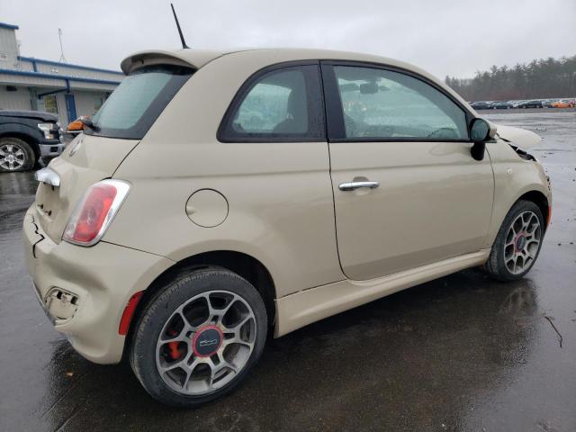 3C3CFFBR0CT110049 - 2012 FIAT 500 SPORT TAN photo 3