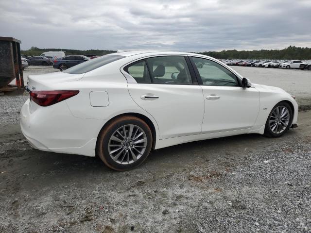 JN1EV7AR6JM431209 - 2018 INFINITI Q50 LUXE WHITE photo 3