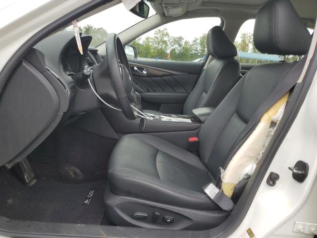 JN1EV7AR6JM431209 - 2018 INFINITI Q50 LUXE WHITE photo 7