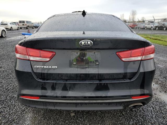 5XXGT4L33HG144686 - 2017 KIA OPTIMA LX BLACK photo 6