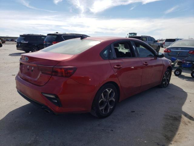 3KPF24AD1KE013329 - 2019 KIA FORTE FE RED photo 3