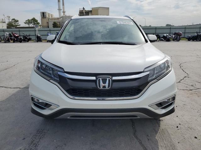 5J6RM4H72GL136038 - 2016 HONDA CR-V EXL WHITE photo 5