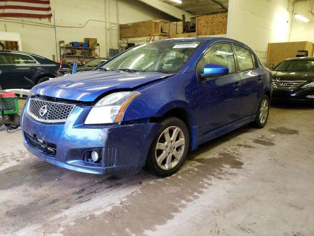 3N1AB6APXBL712778 - 2011 NISSAN SENTRA 2.0 BLUE photo 1