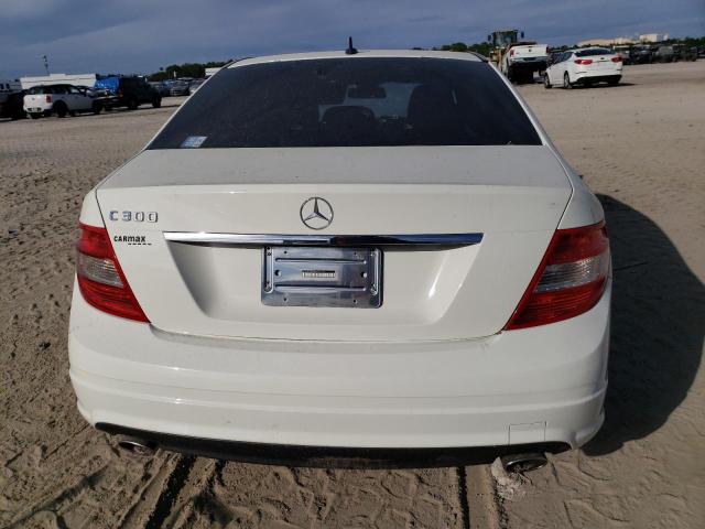 WDDGF5EB5BA451173 - 2011 MERCEDES-BENZ C 300 WHITE photo 6