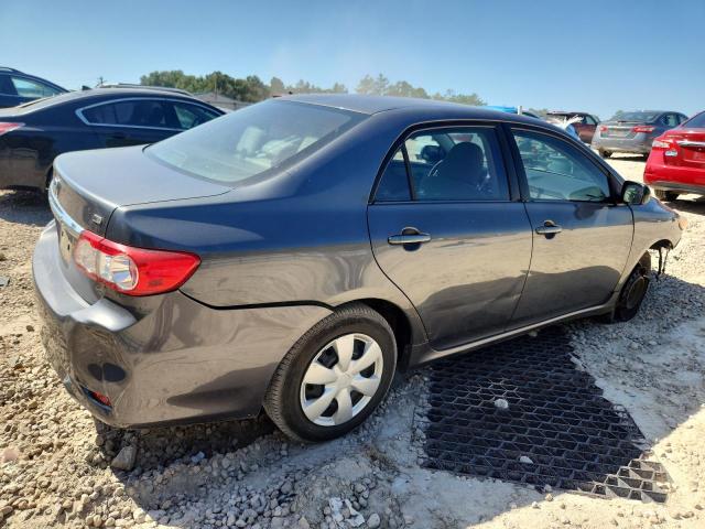 2T1BU4EE2BC703147 - 2011 TOYOTA COROLLA BASE GRAY photo 3