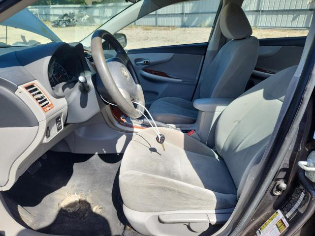 2T1BU4EE2BC703147 - 2011 TOYOTA COROLLA BASE GRAY photo 7