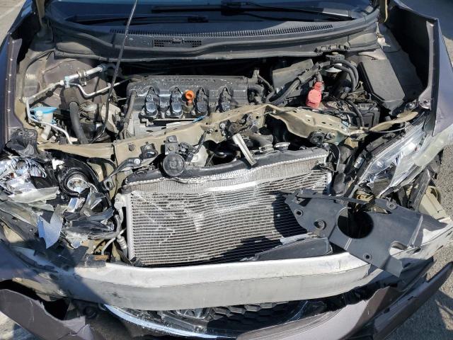 19XFB2F56FE298234 - 2015 HONDA CIVIC LX Brązowy zdjęcie 11