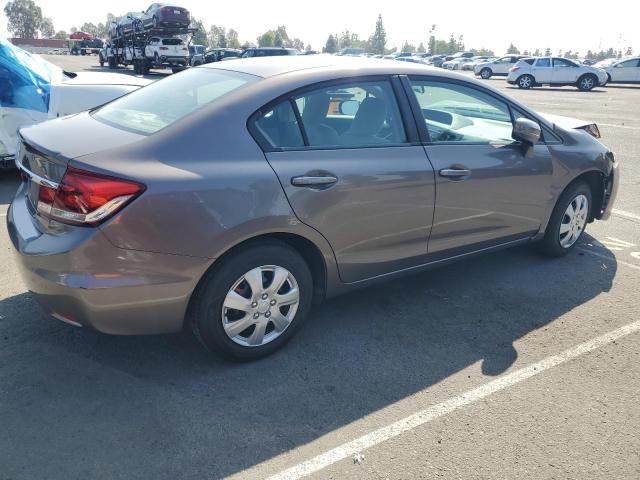 19XFB2F56FE298234 - 2015 HONDA CIVIC LX Brązowy zdjęcie 3