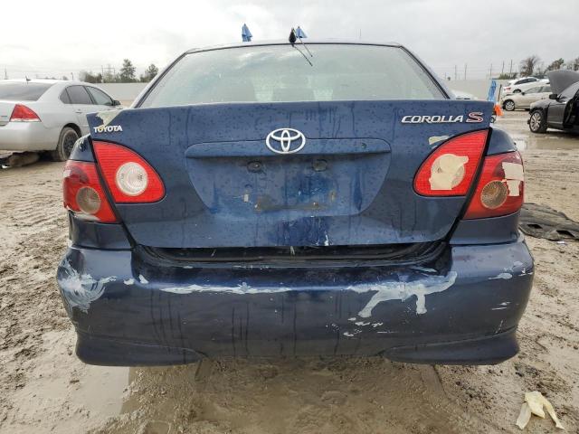 2T1BR32E27C745535 - 2007 TOYOTA COROLLA CE BLUE photo 6