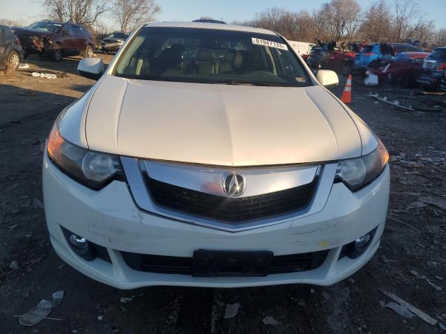 JH4CU26609C014466 - 2009 ACURA TSX WHITE photo 5