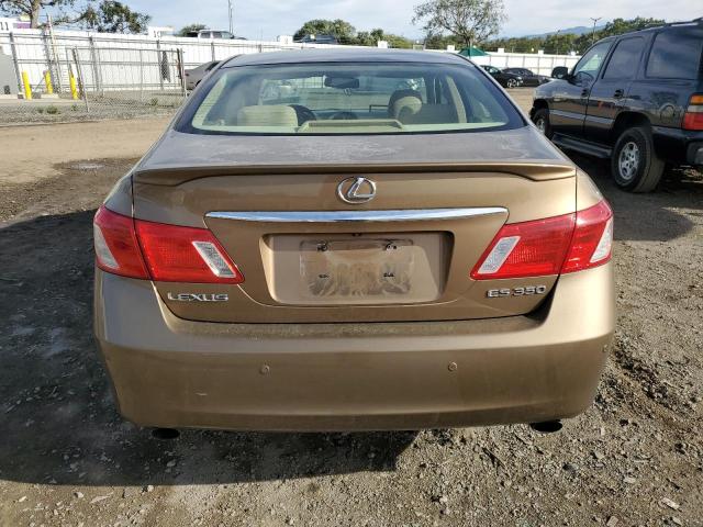 JTHBJ46G072038522 - 2007 LEXUS ES 350 TAN photo 6