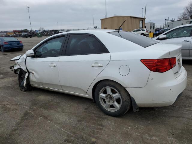 KNAFU4A29C5642694 - 2012 KIA FORTE EX WHITE photo 2