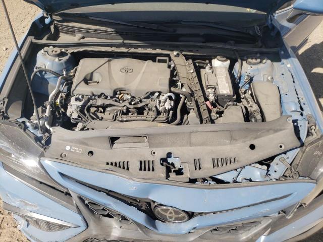 4T1T11BK7PU076845 - 2023 TOYOTA CAMRY SE NIGHT SHADE BLUE photo 11