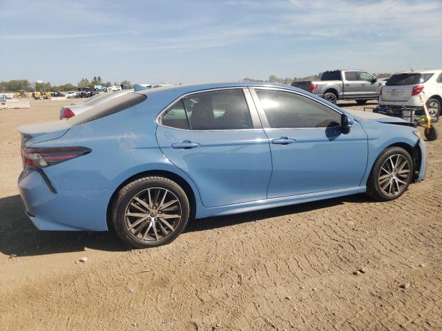 4T1T11BK7PU076845 - 2023 TOYOTA CAMRY SE NIGHT SHADE BLUE photo 3