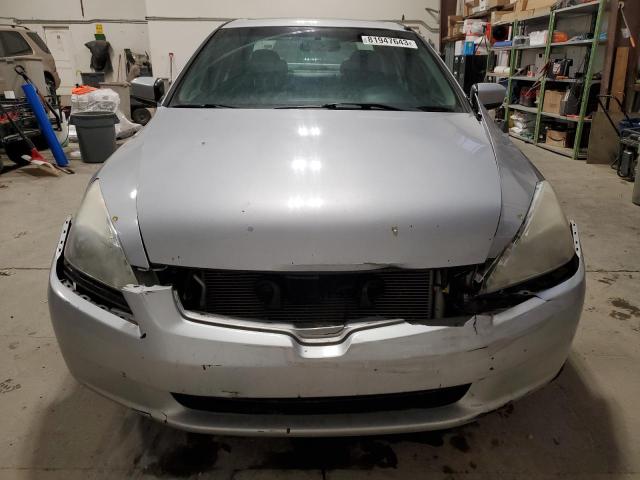 1HGCM56615A815336 - 2005 HONDA ACCORD EX SILVER photo 5