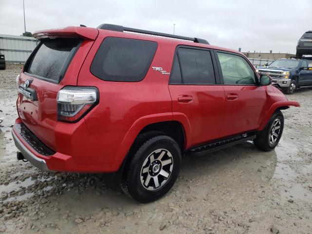 JTEPU5JR5M5873700 - 2021 TOYOTA 4RUNNER SR5/SR5 PREMIUM 红色 照片 3