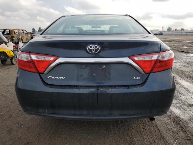 4T4BF1FK9GR572890 - 2016 TOYOTA CAMRY LE BLUE photo 6