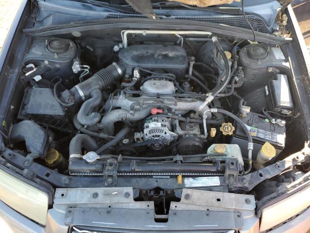 JF1SG65626H754232 - 2006 SUBARU FORESTER 2.5X PREMIUM BLUE photo 12
