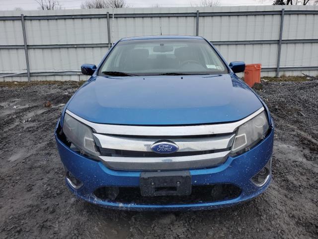 3FAHP0HA4BR289548 - 2011 FORD FUSION SE BLUE photo 5