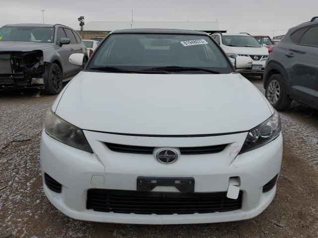 JTKJF5C78D3052465 - 2013 TOYOTA SCION TC WHITE photo 5