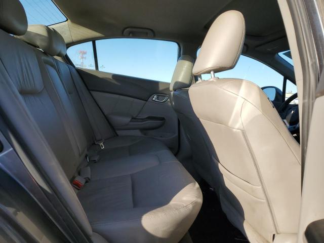 19XFB2F95CE306032 - 2012 HONDA CIVIC EXL ნაცრისფერი ფოტო 10