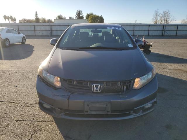 19XFB2F95CE306032 - 2012 HONDA CIVIC EXL ნაცრისფერი ფოტო 5