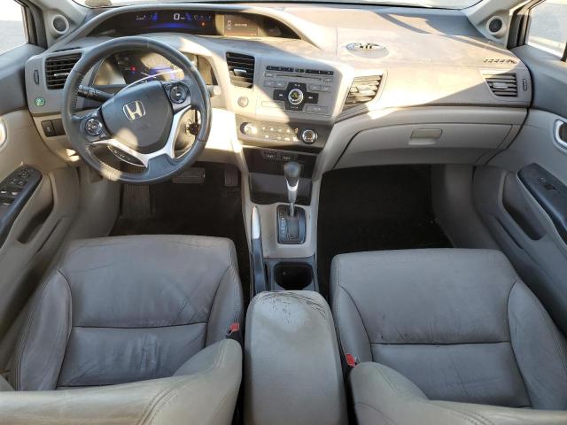 19XFB2F95CE306032 - 2012 HONDA CIVIC EXL ნაცრისფერი ფოტო 8