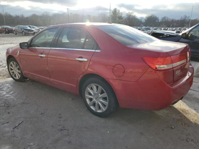 3LNHL2GC4CR806509 - 2012 LINCOLN MKZ RED photo 2