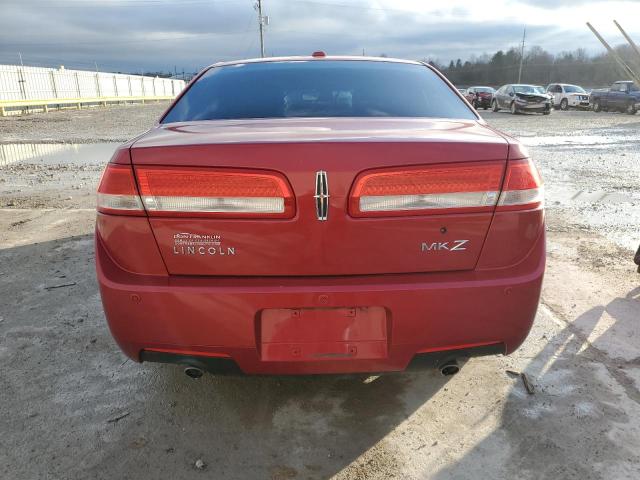 3LNHL2GC4CR806509 - 2012 LINCOLN MKZ RED photo 6