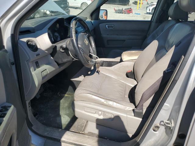 5FNYF4H55BB080229 - 2011 HONDA PILOT EXL Gümüş foto 7