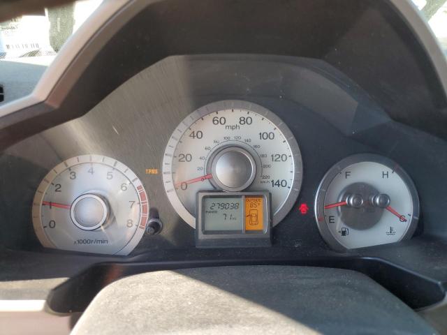 5FNYF4H55BB080229 - 2011 HONDA PILOT EXL Gümüş foto 9