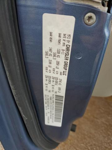 2C4RC1BG5CR126038 - 2012 CHRYSLER TOWN & COU TOURING 蓝色 照片 13