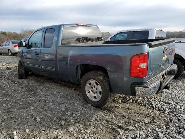 1GCRCSE0XCZ184706 - 2012 CHEVROLET SILVERADO C1500 LT BLUE photo 2