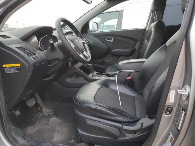 KM8JU3AC3AU086848 - 2010 HYUNDAI TUCSON GLS GRAY photo 7