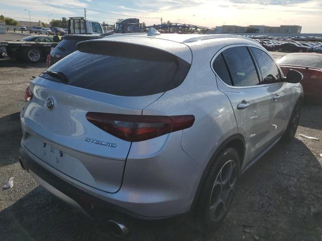 ZASFAKBN6J7B80502 - 2018 ALFA ROMEO STELVIO TI SILVER photo 3