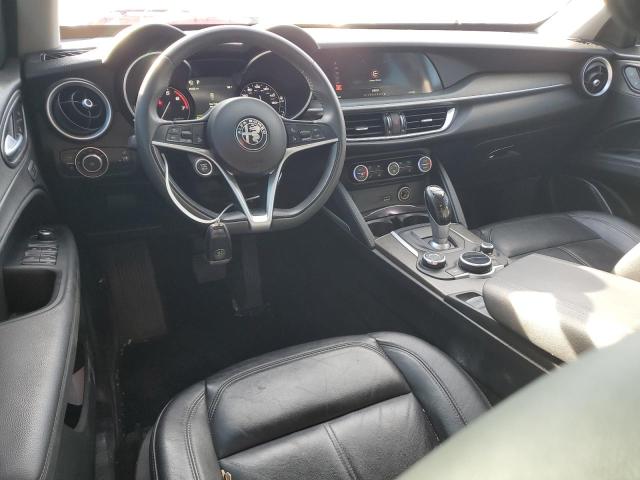 ZASFAKBN6J7B80502 - 2018 ALFA ROMEO STELVIO TI SILVER photo 8