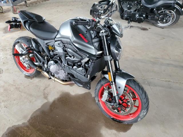 ZDMMAMDT1PB007228 - 2023 DUCATI MONSTER GRAY photo 9