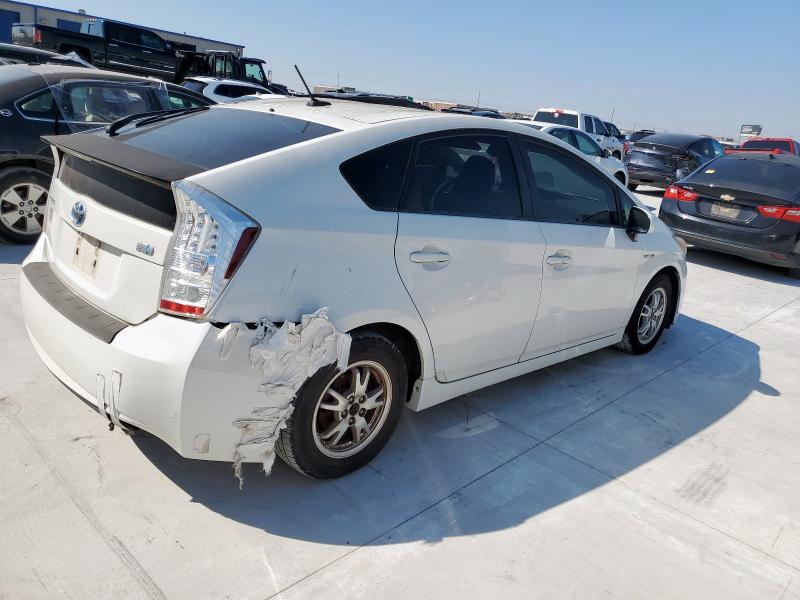 JTDKN3DU9A0023108 - 2010 TOYOTA PRIUS 白色 照片 3