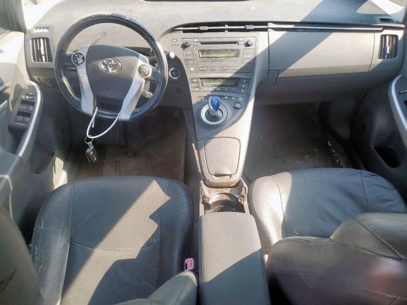 JTDKN3DU9A0023108 - 2010 TOYOTA PRIUS 白色 照片 8