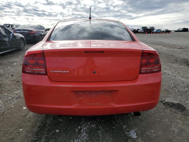 2B3KA43G28H181522 - 2008 DODGE CHARGER RED photo 6