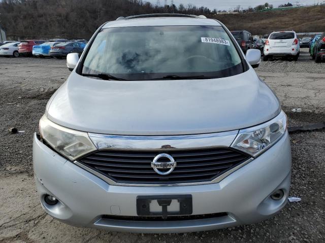 JN8AE2KP0B9003186 - 2011 NISSAN QUEST S SILVER photo 5