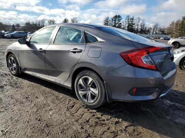 2HGFC2F6XKH565445 - 2019 HONDA CIVIC LX GRAY photo 2