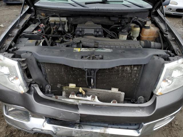 1FTPX12524NA74506 - 2004 FORD F150 GRAY photo 11