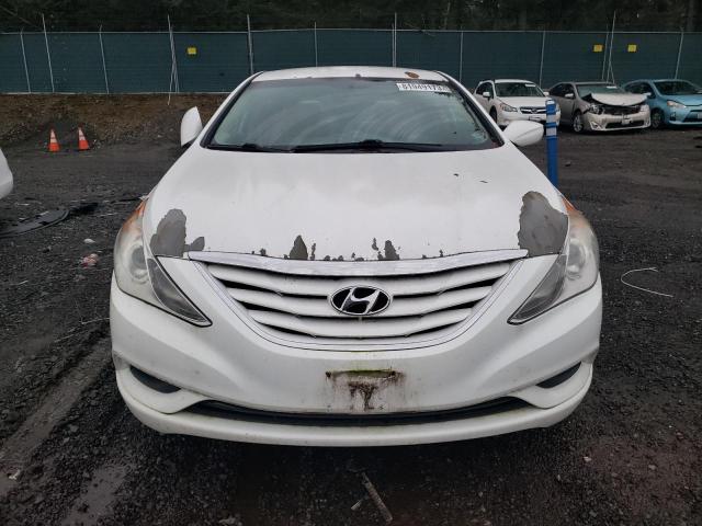 5NPEB4AC8BH017375 - 2011 HYUNDAI SONATA GLS WHITE photo 5