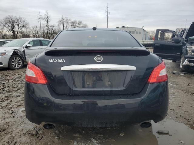 1N4AA51E59C828846 - 2009 NISSAN MAXIMA S BLACK photo 6