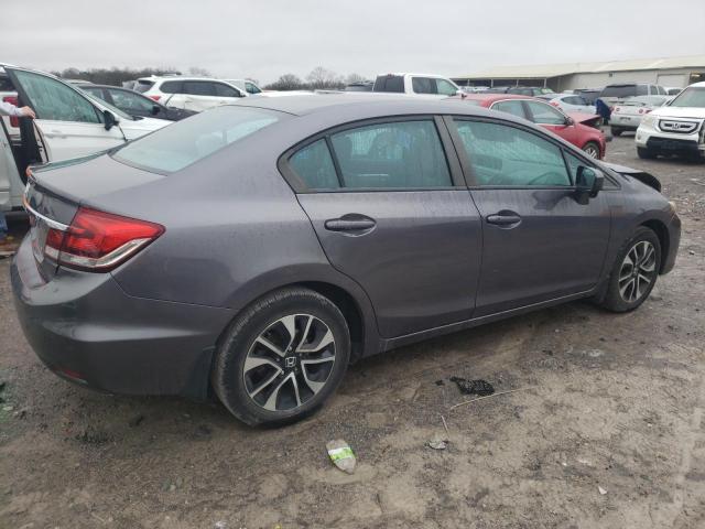 19XFB2F82EE057215 - 2014 HONDA CIVIC EX GRAY photo 3