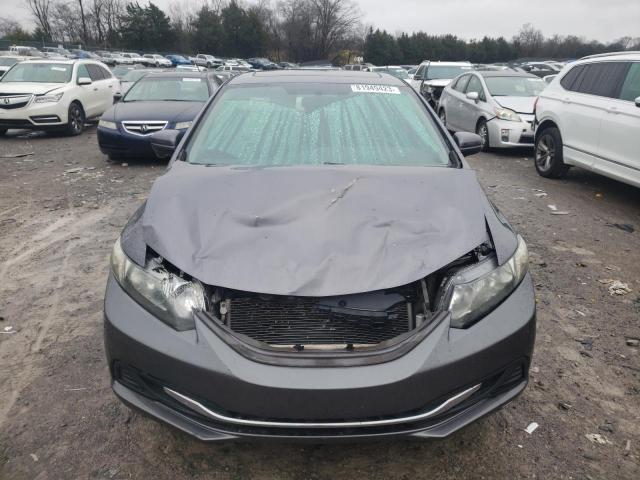 19XFB2F82EE057215 - 2014 HONDA CIVIC EX GRAY photo 5